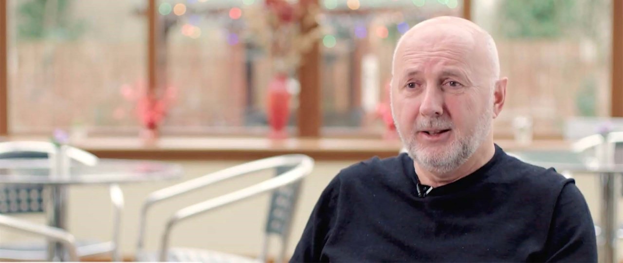 Owner of the Flemington care home facing the camera